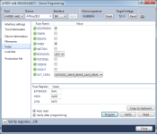 Programmierfenster in ATStudio